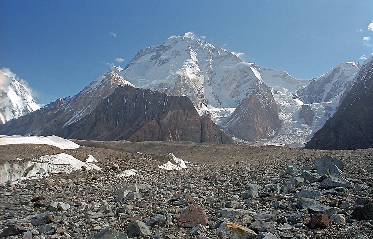 Broad Peak (8,051m), immediately east of K2 Base Camp